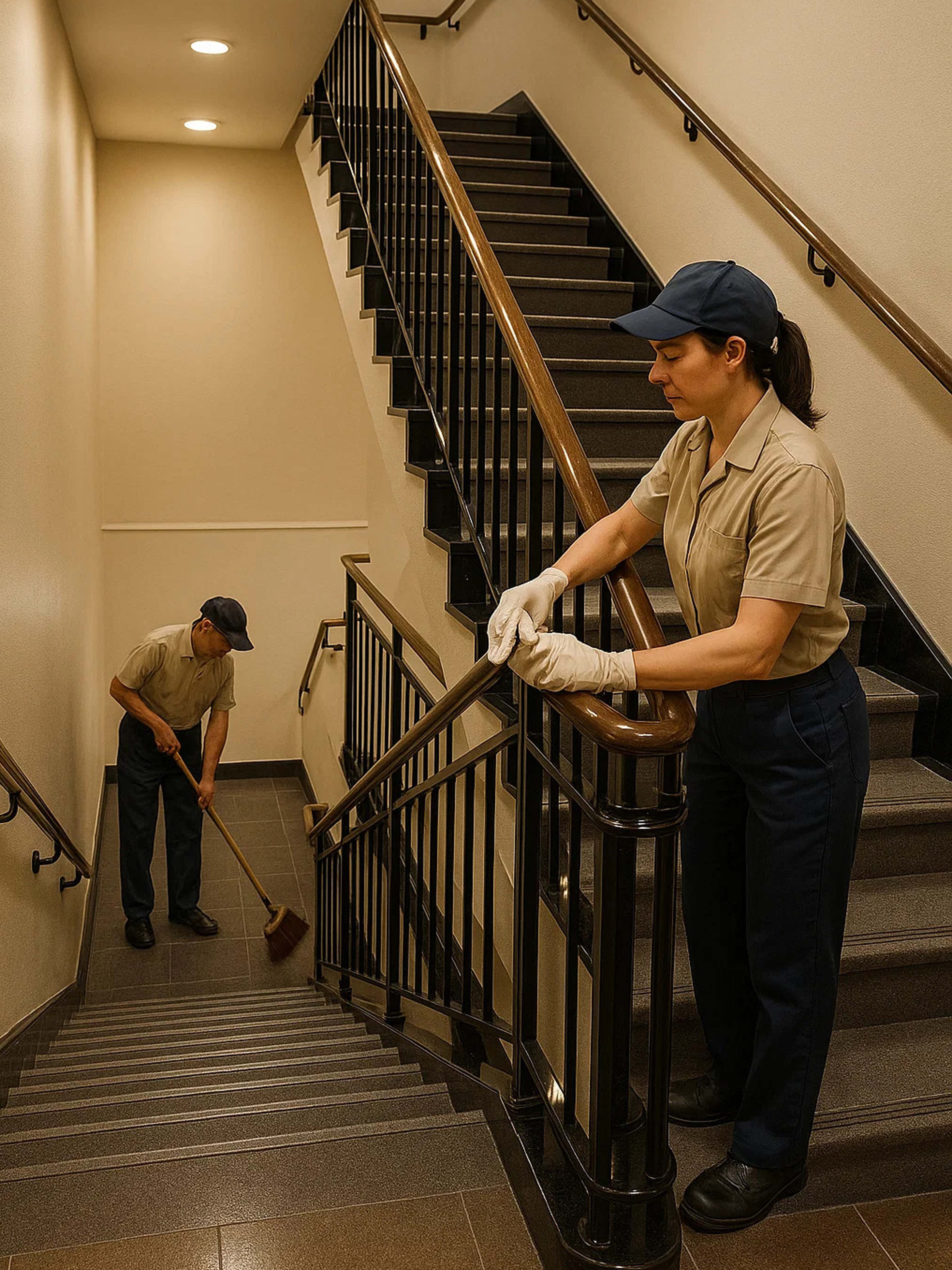 Treppenhausreinigung